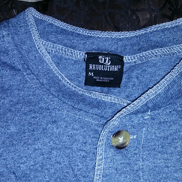 Men's OT Revolution Blue T-shirt size M - Picture 3 of 4